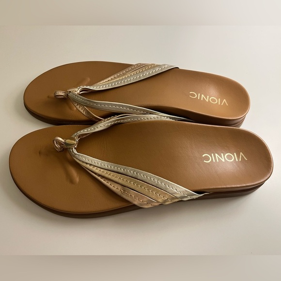 Vionic Catalina Sandals in Mix Metallic - Picture 3 of 15